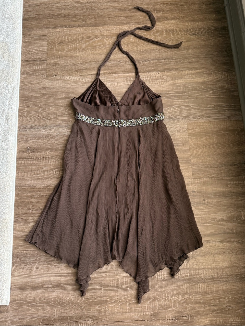 BCBG MAXAZRIA silk halter dress - Picture 5 of 5
